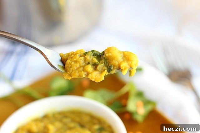 Red Lentil Dal Without Coconut Milk — Flavorful Vegan Recipe 3 No coconut milk red lentil dal with spinach