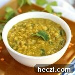 Red Lentil Dal Without Coconut Milk — Flavorful Vegan Recipe 4 Vegan red lentil dal made without tomatoes