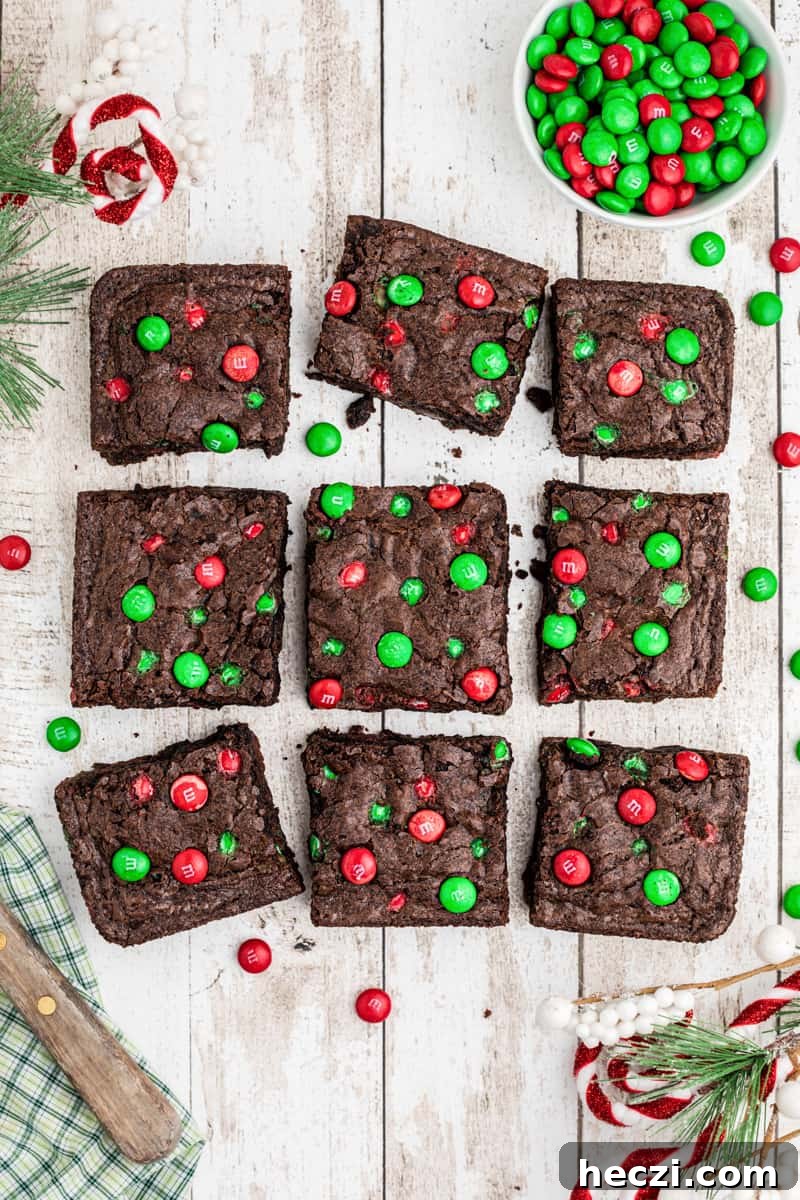 M&M Brownies
