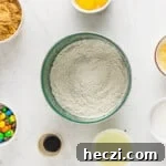 how to make m&m peanut butter blondies